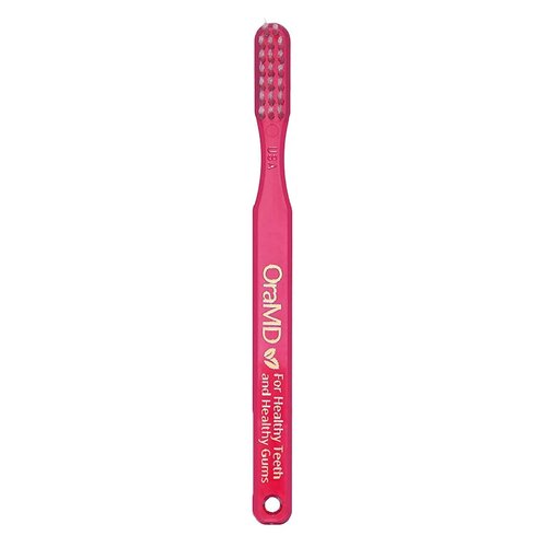 OraMD Soft Bristles Toothbrush - Gentle Care for Sensitive Teeth & Gums - Pack of 6 Manual Toothbrushes