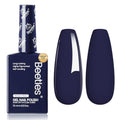 Navy Blue Gel Polish - Dark Eclipse Blue 15ML with Creme Blue Variation