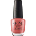 OPI Nail Lacquer My Solar Clock Is Ticking - Dark Orange Opaque Nail Polish