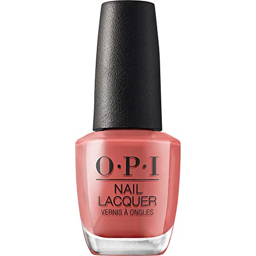 OPI Nail Lacquer My Solar Clock Is Ticking - Dark Orange Opaque Nail Polish