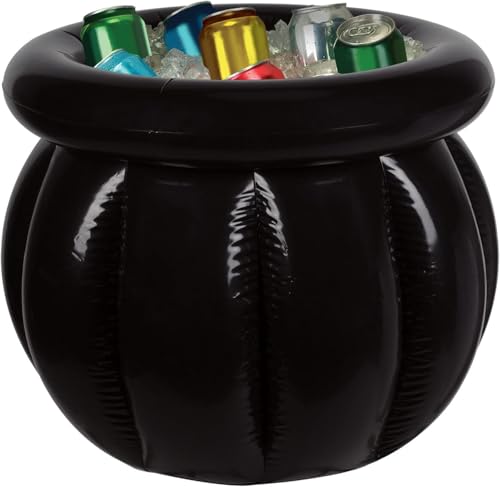 Beistle Inflatable Coffin Cooler - Black, 1 Pack Halloween Party Accessory