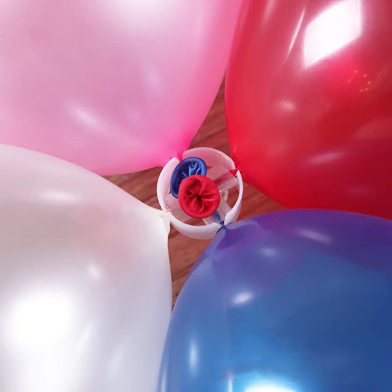 50Pcs Balloon Arch Rings Clips for DIY Balloon Decorations, Party & Wedding Displays
