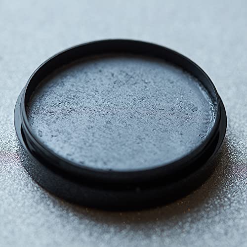 Cosmic Moon Metallic Silver Face & Body Paint Cake - Water Based Makeup for Adults Kids 1.26oz - Variation: Silver