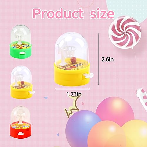 Mini Finger Basketball Shooting Game Set - 3 Pack, Party Favors & Classroom Toys
