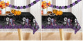 Halloween Rectangle Tablecloth Waterproof Gothic Decor for Home Party - Pack of 2