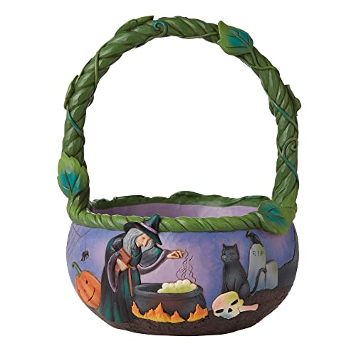 Jim Shore Heartwood Creek Halloween Figurine - A Friendly Scare Is In The Air