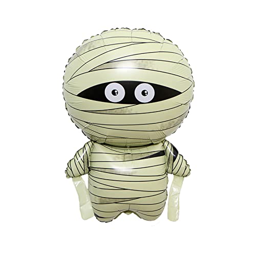 Halloween Foil Mummy Balloons - Large Party Decorations 2 Pieces