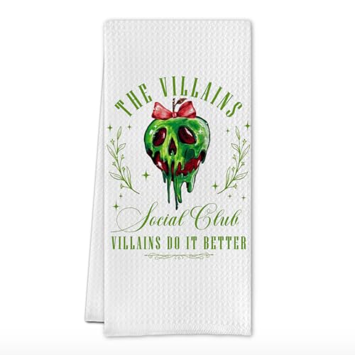 Halloween Witchy Kitchen Towels - Spooky Halloween Dish Tea Hand Towel - Option 5