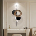 22-Inch Large Metal Wall Decor - Modern 3D Wall Art Sculptures for Living Room & Bedroom
