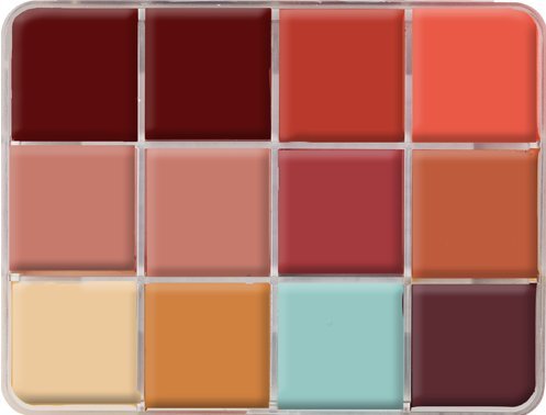 Skin Illustrator On-Set Complexion Makeup Palette - Face & Stage Makeup
