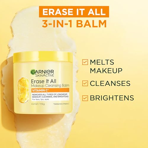 Garnier Erase It All Makeup Cleansing Balm with Vitamin C - 4.2 Oz - Pack of 1