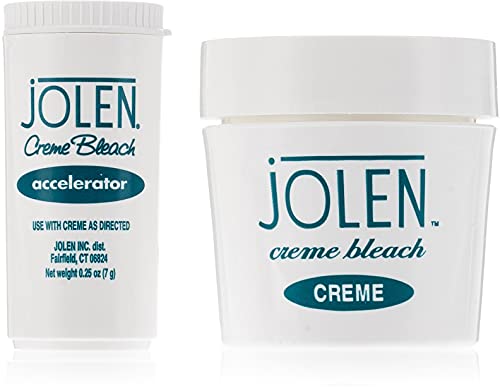 Facial & Body Hair Bleach - Lightens Dark Hair & Eyebrows, 1 oz