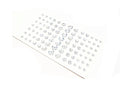 Self-Adhesive Rhinestone Stickers for Makeup and Crafts - Silver, 91PCS