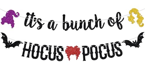 Halloween Banners - It's a Bunch of Hocus Pocus Party Decoration