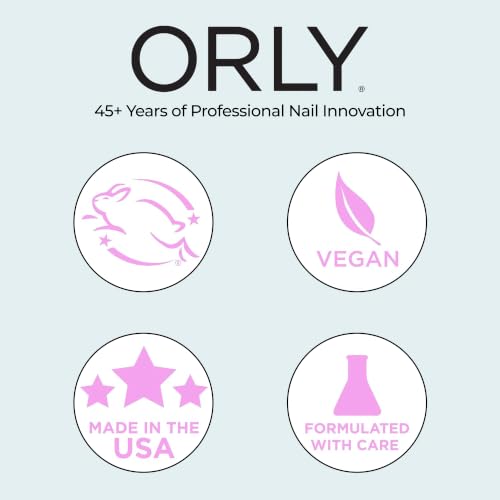 Orly Top & Bottom Two-in-One Base & Top Coat - 0.6 Fl Oz (Pack of 1)