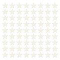 White Foil Star Cutouts - 72-Pack 5 Inch Patriotic Party Decorations