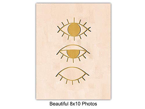 Minimalist Wall Art Prints - Abstract Celestial Line Art for Home & Office Decor