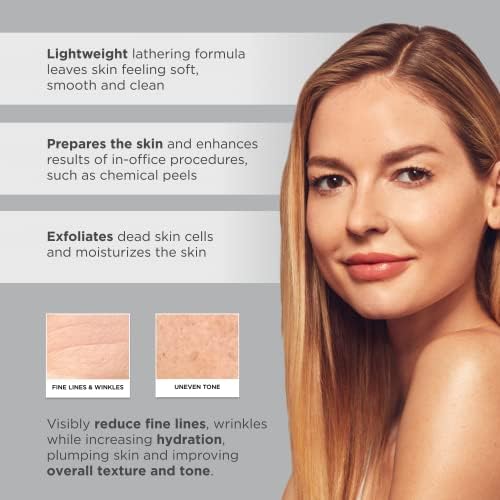 Glytone Mild Gel Cleanser - Exfoliating Face Wash with 4.7% Glycolic Acid - Vegan & Fragrance-Free - 6.7 fl. oz.