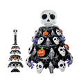Large 4D Inflatable Halloween Tree with Skull Pumpkins & Spiders - Indoor Outdoor Decor