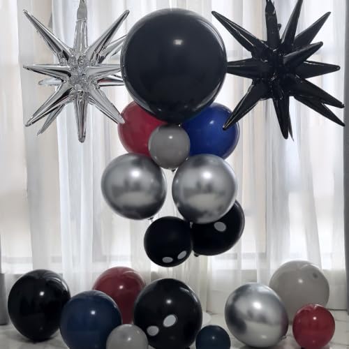 Balloon Arch Kit 130Pcs Superhero Spider Theme Party Decorations for Birthdays & Halloween