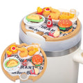Food & Drink Charms for Stanley Cups 30oz - Fast Food Yellow Variation