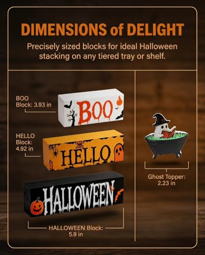 Halloween Ghost Bathroom Decor 4pcs Set - Black Ghost Restroom Accessories