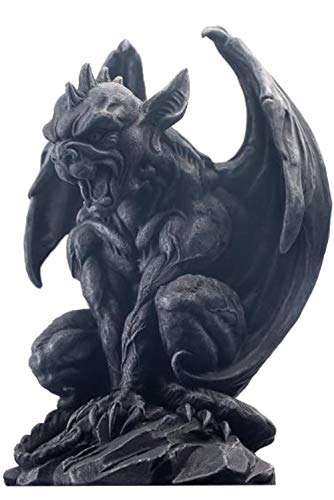 9-Inch Winged Gargoyle Statue Home Decor Halloween Figurine - Gothic Gothic Protector