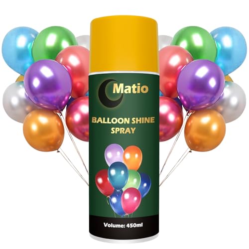Balloon Shine Spray - Long-Lasting Gloss for Latex Balloons 16oz