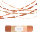 Brown Fall Party Streamers Decorations for Baby Shower - Crepe Paper Set