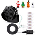 Saillong 0.85A Air Inflatable Blower with 6 LED Lights - Waterproof Yard Decor Kit