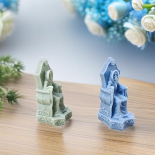 Halloween Skull Brain Candle Mold Silicone DIY Craft Kit