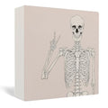 Halloween Gothic Skeleton Wooden Sign Decor - Variation of Gothic Skeleton