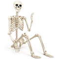 Life-Size Halloween Skeleton Decorations Outdoor - 5.4FT Posable Skeleton