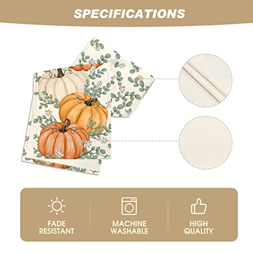 13x48 Inch Fall Table Runner - Orange Polyester Home Decor for Dining & Parties