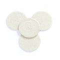 Ivory Handmade Beaded Coasters Set of 4 - 4-Inch Round Halloween Fall Holiday