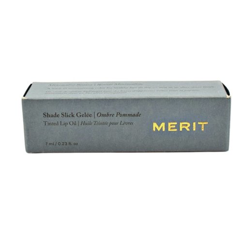 MERIT Shade Slick Gelée - Sheer Tinted Lip Oil for Hydration | Les Deux Color Option