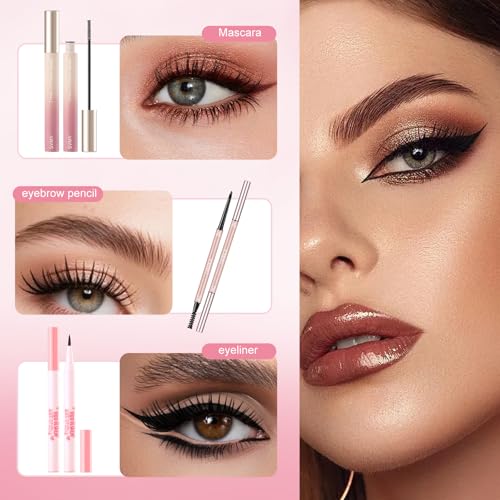 Complete 25-Piece Makeup Kit for Women and Teens - All-in-One Cosmetic Set