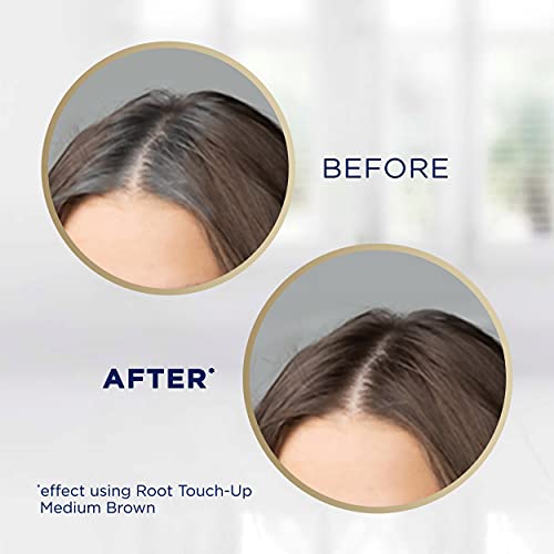 Temporary Root Touch-Up Spray Light Brown Hair Color - 1.85oz, Pack of 2
