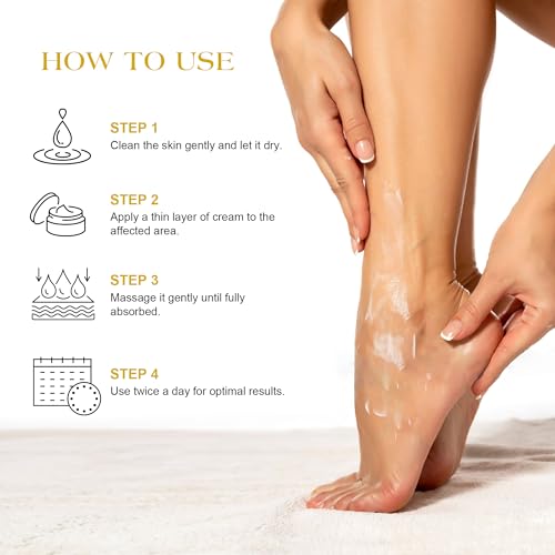 Urea Foot Cream 42% - Moisturizing Heel and Skin Repair for Dry Cracked Feet
