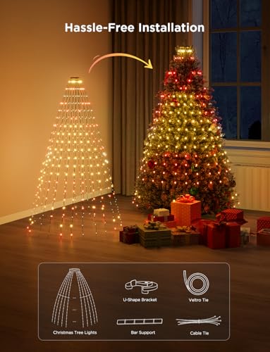 6.6ft Christmas Tree String Lights with 480 LEDs & App Control