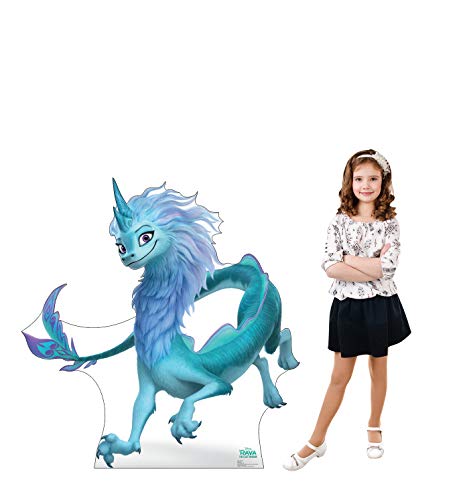 Cardboard People Dragon Cardboard Cutout - Raya and The Last Dragon, One Size