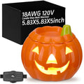 Halloween Pumpkin Wax Warmer - Electric Candle Melter for Autumn Decor