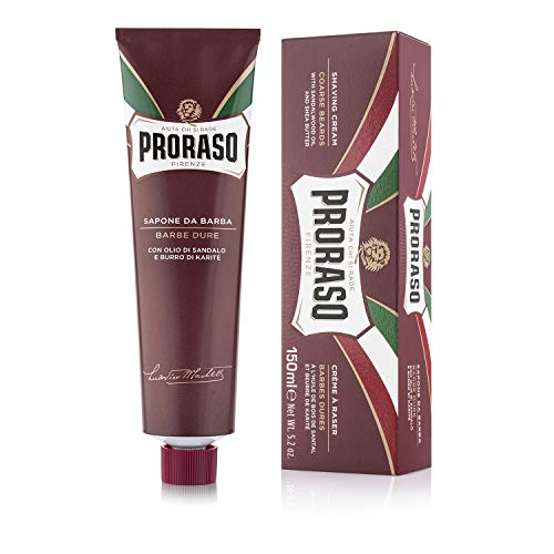 Proraso Nourishing Shave Cream for Coarse Beards – 5.2 Oz, Moisturizing & Soothing