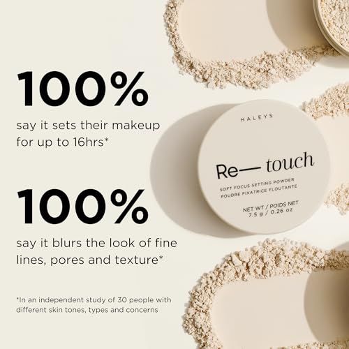 Talc-Free Loose Setting Powder - Translucent, Oil Control, Blurring - Haley's Re-touch Variation