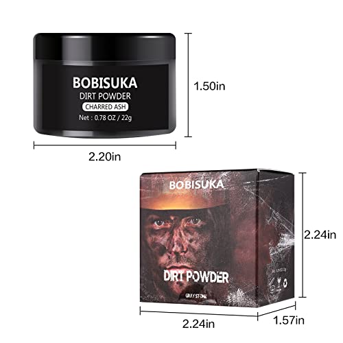 Special Effects Makeup Dirt Powder - Charred Ash Halloween & Film Use 0.78 oz