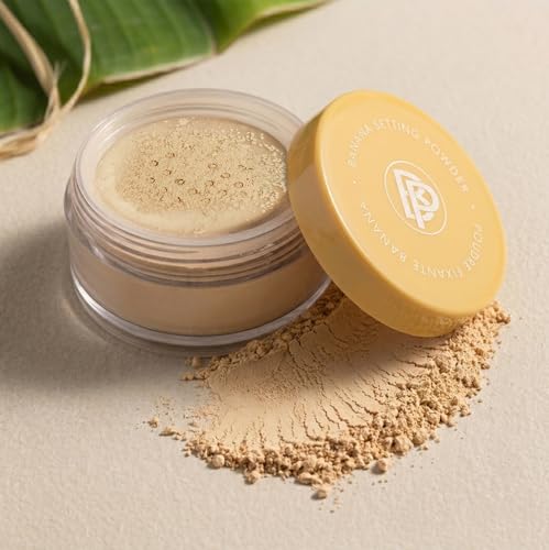 Bellapierre Banana Setting Powder Original 0.14 Oz - Talc-Free Matte Finish