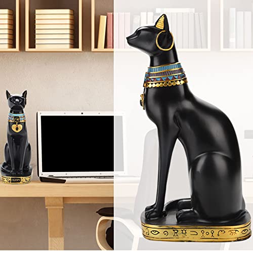 Egyptian Bastet Cat Goddess Statue Sculpture - Medium A5-YX260840