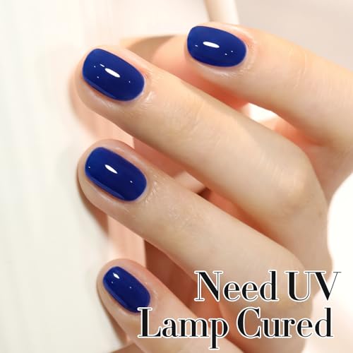 Double Rhythm 15ML Gel Polish Deep Navy Blue - Same Color & Bottle Soak Off Nail Art