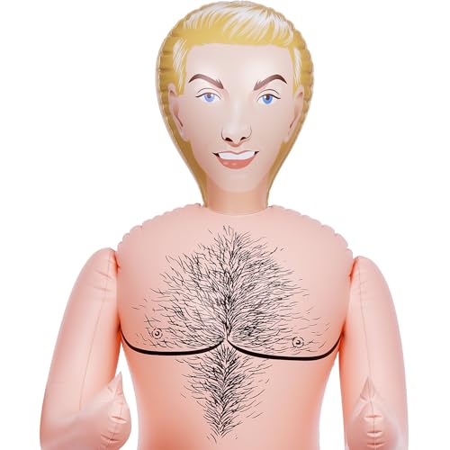 Liliful 59 Inch Inflatable Life Size Doll for Adult Parties - John Variation