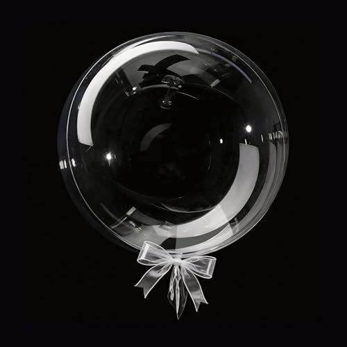 18 Inch Bobo Bubble Balloons 25 Pack - Party Decorations, Resilient & Odorless